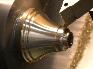 High speed CNC Turn surface finishing